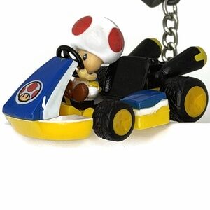 Nintendo Super Mario Kart Toad Backpack Buddies Keychain